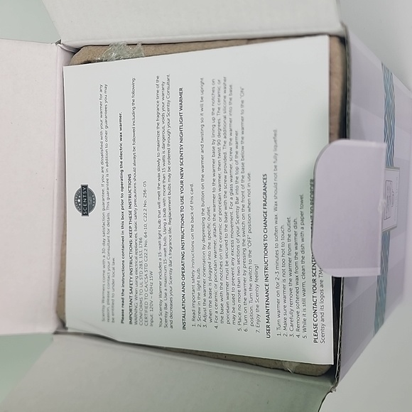 NEW, Set of 2, Scentsy Dream it, Live it, Love it. Warmer and Bar. - Picture 7 of 16